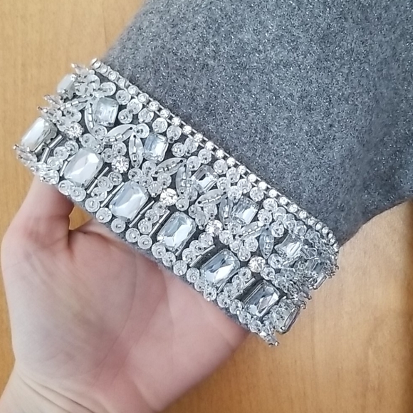 COPY - J.Crew Collection Wool-blend Short Sleeve Dress - Picture 3 of 6